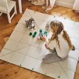 IKEA GREJSIMOJS (ИКЕА ГРЕЙСИМОЙС) — Коврик/контейнер, складной/бежевый — фото 4