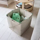 IKEA GREJSIMOJS (ИКЕА ГРЕЙСИМОЙС) — Коврик/контейнер, складной/бежевый — фото 6