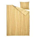 IKEA SANDLÖPARE (ИКЕА САНДЛЁПАРЕ) — Пододеяльник и наволочка, жёлтый/саванна 150x200/50x60 см — фото 3