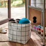IKEA SLÅTTERVALL (ИКЕА СЛОТТЕРВАЛЛ) — Корзина, ткань 32x35x32 см — фото 2