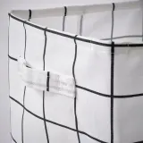 IKEA SLÅTTERVALL (ИКЕА СЛОТТЕРВАЛЛ) — Корзина, ткань 32x35x32 см — фото 8