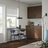 IKEA GULTARP (ИКЕА ГУЛТАРП) — Табурет, тёмно-синий/Remmarn тёмно-синий — фото 2