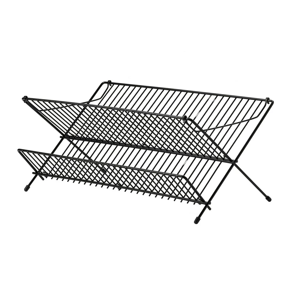 IKEA KVOT (ИКЕА КВОТ) — Сушилка для посуды, чёрная