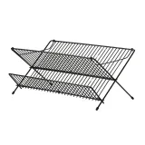 IKEA KVOT (ИКЕА КВОТ) — Сушилка для посуды, чёрная — фото 1