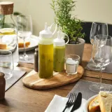 IKEA GRILLTIDER (ИКЕА ГРИЛЛТИДЕР) — Бутылка дозирующая, белая/прозрачная 330 мл — фото 3