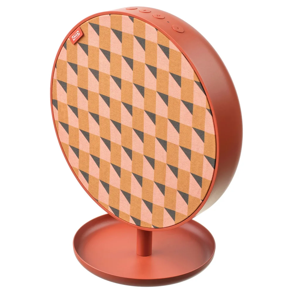IKEA SOLSKYDD (ИКЕА СОЛСКИДД) — Портативная Bluetooth-колонка, оранжевая 19 см