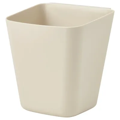 IKEA SUNNERSTA (ИКЕА СУННЕРСТА) — Контейнер, бежевый 12x11 см