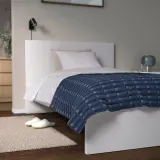 IKEA SKOGSKOVALL (ИКЕА СКОГСКОВАЛЛ) — Покрывало, синее 160x250 см — фото 3
