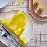 IKEA FANTASTISK (ИКЕА ФАНТАСТИСК) — Салфетки, желтый 40х40 см — фото 3