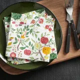 IKEA HAVSBRAXEN (ИКЕА ХАВСБРАКСЕН) — Салфетки, разноцветный узор 33х33 см — фото 3