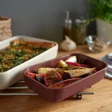 IKEA LYCKAD (ИКЕА ЛЙСКАД) — Форма для запекания, 2 шт., светло-бежевый/красно-коричневый — фото 5