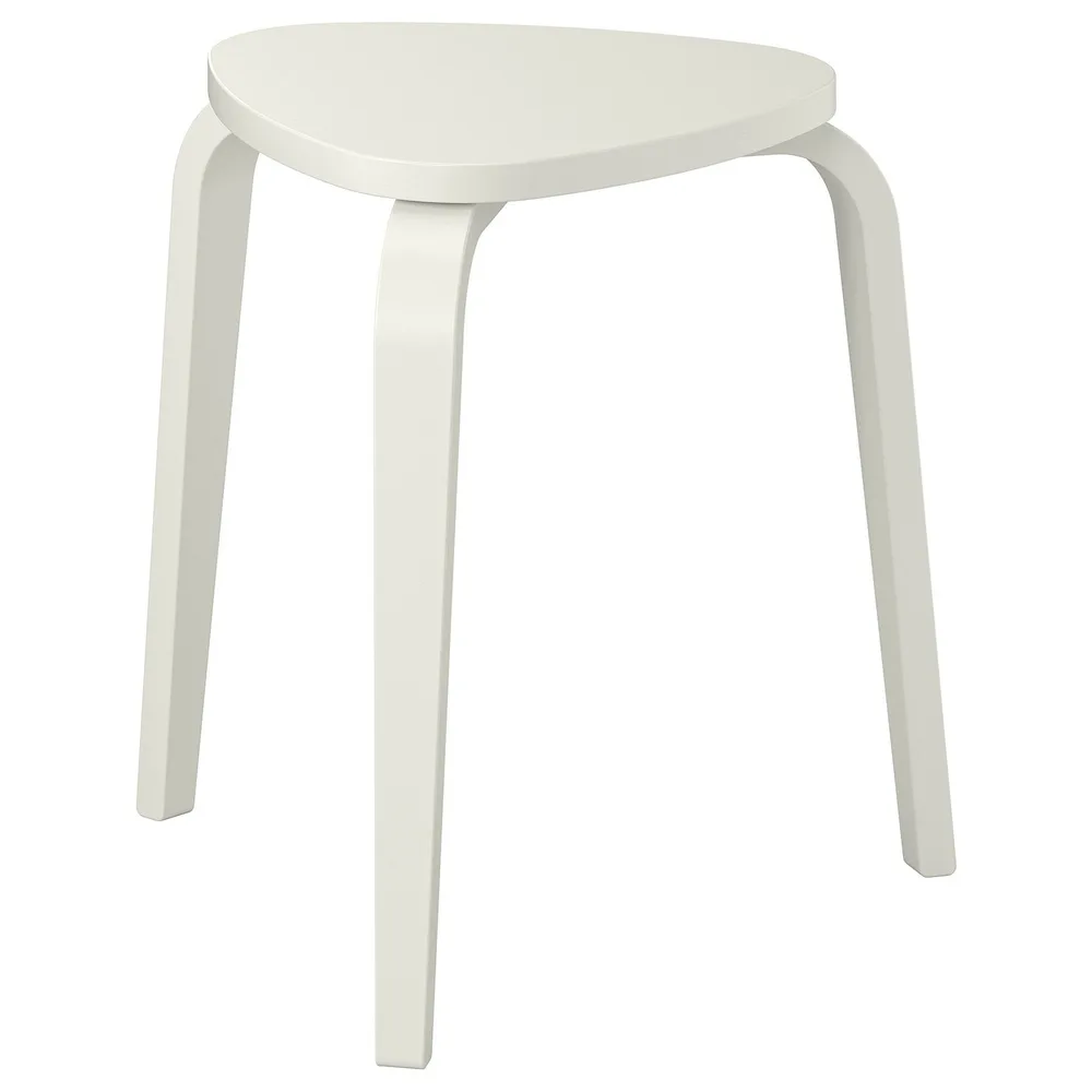 IKEA KYRRE (ИКЕА КИРРЕ) — Табурет, кремовый
