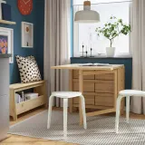 IKEA KYRRE (ИКЕА КИРРЕ) — Табурет, кремовый — фото 2