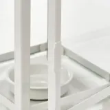 IKEA BORRBY (ИКЕА БОРРБЙ) — Фонарь, для дома/улицы белый 20 см — фото 5