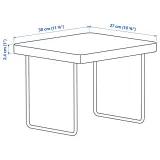 IKEA TRANERED (ИКЕА ТРАНЕРЕД) — Подставка на подлокотник, темно-коричневый — фото 6