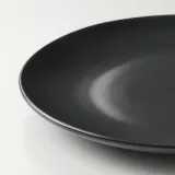 IKEA FÄRGKLAR (ИКЕА ФЭРГКЛАР) — Тарелка, матовая тёмно-серая 26 см — фото 3