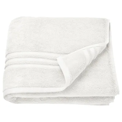 IKEA BROKGLIM (ИКЕА БРОКГЛИМ) — Полотенце банное, белое 70x140 см