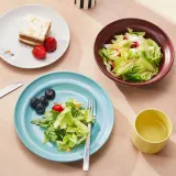 IKEA SPJUTLILJA (ИКЕА СПЙУТЛИЛЙА) — Набор посуды, 3 шт., разные цвета — фото 2