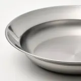 IKEA GRILLTIDER (ИКЕА ГРИЛЛТИДЕР) — Тарелка глубокая, нерж. сталь 21 см — фото 2