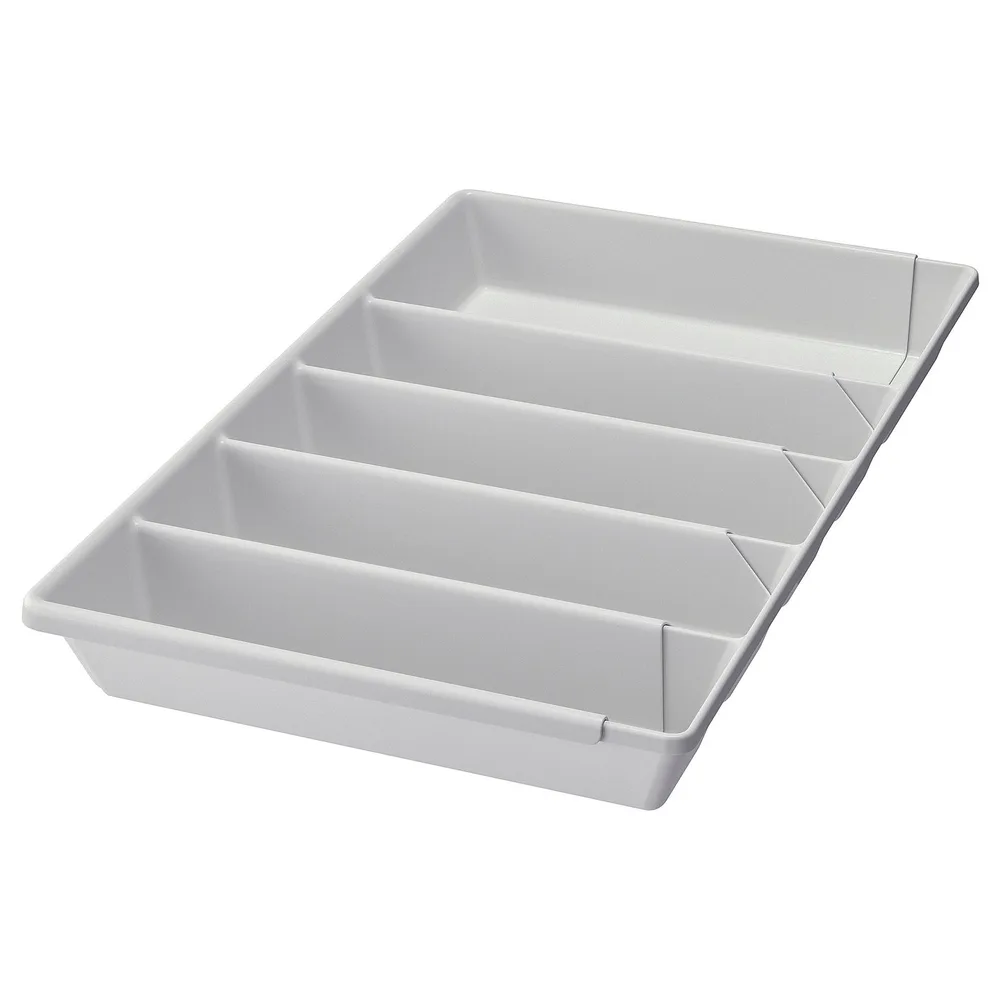 IKEA VARIERA (ИКЕА ВАРИЕРА) — Вкладыш для столовых приборов, регулируемый 30-52х47 см