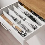 IKEA VARIERA (ИКЕА ВАРИЕРА) — Вкладыш для столовых приборов, регулируемый 30-52х47 см — фото 3