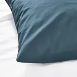 IKEA DVALA (ИКЕА ДВАЛА) — Наволочка, синий 50х60 см — фото 2