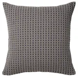 IKEA BRUNNYCKLAR (ИКЕА БРУННИКЛАР) — Наволочка декоративная, тёмно-зелёный/чёрный/рисунок в горошек 50x50 см — фото 1