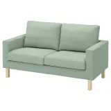 IKEA SALTSJÖBADEN (ИКЕА САЛТШЁБАДЕН) — Чехол на 2-местный диван, Гуннаред светло-зелёный — фото 2