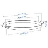 IKEA HAVSTULPAN (ИКЕА ХАВСТУЛПАН) — Сковорода для пиццы, чугун 35 см — фото 8