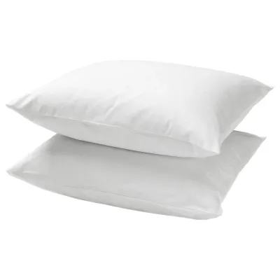 IKEA DVALA (ИКЕА ДВАЛА) — Наволочка, белый 50x60 см