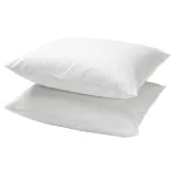 IKEA DVALA (ИКЕА ДВАЛА) — Наволочка, белый 50x60 см — фото 1
