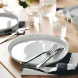 IKEA 365+ (ИКЕА 365+) — Тарелка, белый 24 см — фото 2