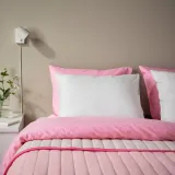 IKEA BÄRGLIM (ИКЕА БЭРГЛИМ) — Наволочка, белый 50x60 см — фото 3