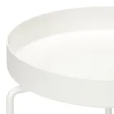 IKEA LÅNGNÄBB (ИКЕА ЛОНГНЭББ) — Подставка для цветочного горшка, для дома/улицы/белая 26 см — фото 3