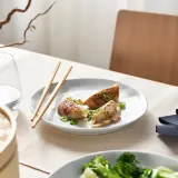 IKEA FORELLTETRA (ИКЕА ФОРЕЛЛТЕТРА) — Тарелка десертная, белая 19 см — фото 2