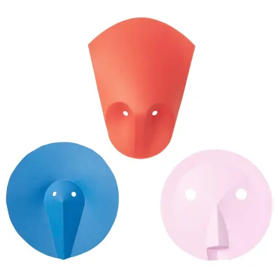 IKEA PS 2026 (ИКЕА ПС 2026) — Настенное украшение, 3 шт., розовый/красный/синий