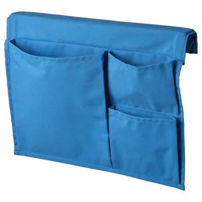 IKEA STICKAT (ИКЕА СТИКАТ) — Карман на кровать, синий 39x30 см