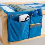 IKEA STICKAT (ИКЕА СТИКАТ) — Карман на кровать, синий 39x30 см — фото 2