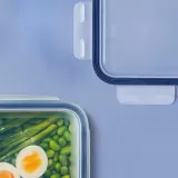 IKEA 365+ (ИКЕА 365+) — Контейнер для продуктов с крышкой, квадратный/стекло 600 мл — фото 7