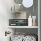 IKEA VISSLAÅN (ИКЕА ВИССЛАОН) — Мини-комод с 2 ящиками, серый 23x19x9 см — фото 2