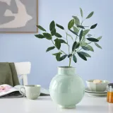 IKEA GULDSPETT (ИКЕА ГУЛДСПЕТТ) — Искусственный цветок, бумага/листья зелёный 56 см — фото 3