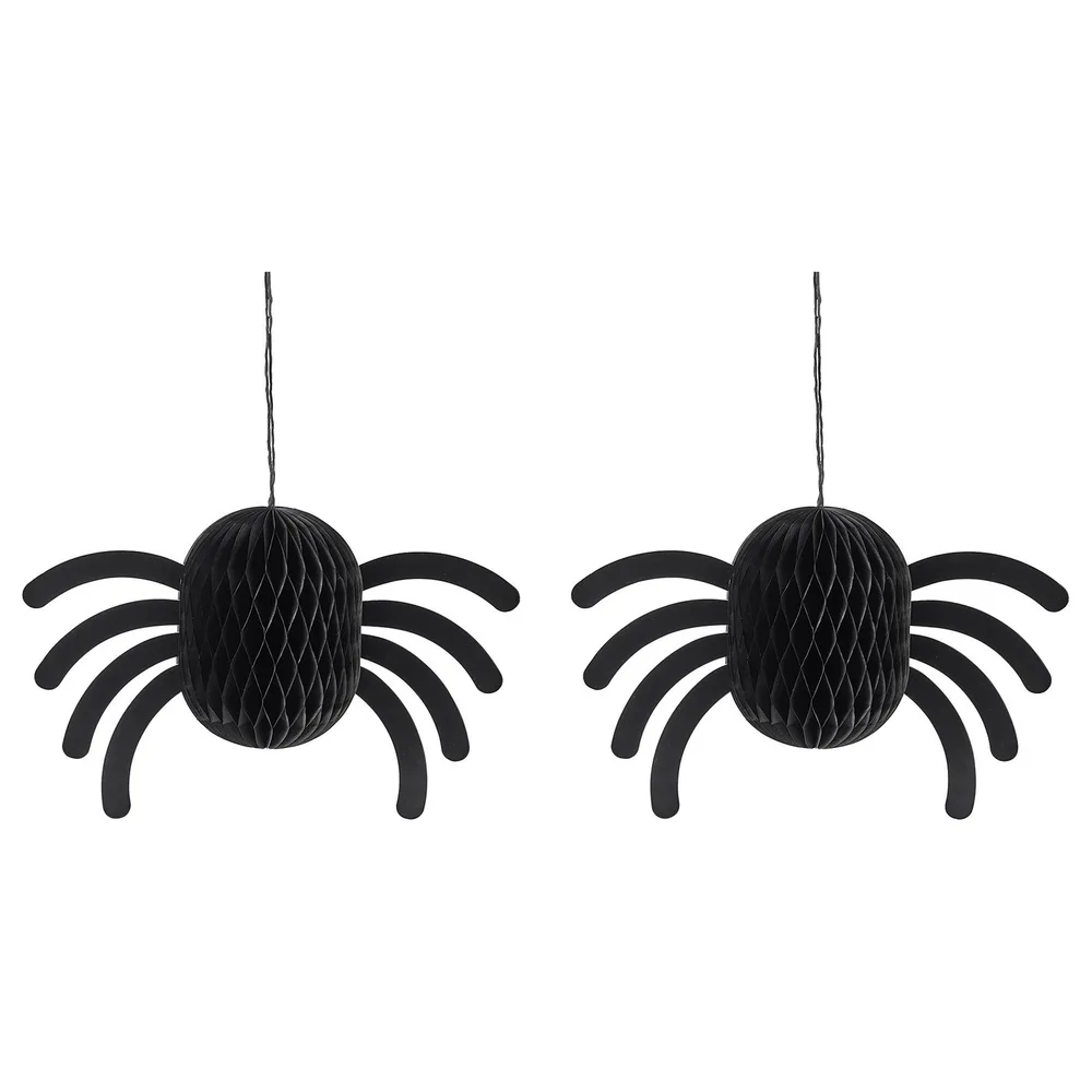 IKEA KUSTFYR (ИКЕА КУСТФИР) — Подвесное украшение, паук чёрный 18 см