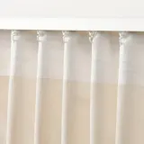 IKEA LENDA (ИКЕА ЛЕНДА) — Штора с подхватом, 2 шт., кремовый/на ленте 140х250 см — фото 5