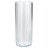 IKEA PÄRLGLADA (ИКЕА ПЭРЛГЛАДА) — Ваза, прозрачное стекло 24 см — фото 1