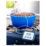 IKEA FANTAST (ИКЕА ФАНТАСТ) — Термометр/таймер для мяса, цифровой чёрный — фото 3