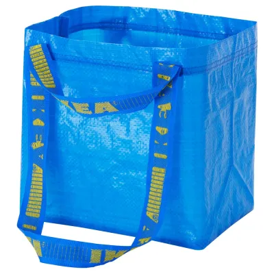 IKEA BRATTBY (ИКЕА БРАТТБИ) — Сумка, синий 27x27 см
