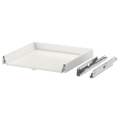 IKEA MAXIMERA (ИКЕА МАКСИМЕРА) — Ящик, низкий, белый 60x60 см