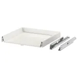 IKEA MAXIMERA (ИКЕА МАКСИМЕРА) — Ящик, низкий, белый 60x60 см — фото 1