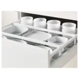 IKEA MAXIMERA (ИКЕА МАКСИМЕРА) — Ящик, средний, белый 60x60 см — фото 5