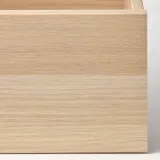 IKEA KOMPLEMENT (ИКЕА КОМПЛИМЕНТ) — Ящик, имитация дуба, белёный 50x35 см — фото 3